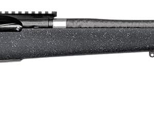 Modern hunting rifle with long barrel