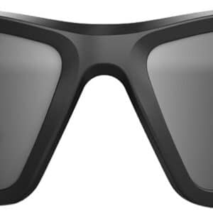 Black rectangular sunglasses with dark lenses