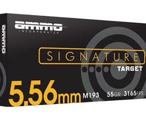 5.56mm Signature Target ammo box