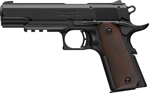 g051065490 left.jpg Black and brown handgun on white background.