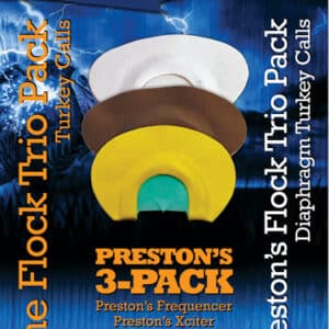 Pittman Turkey Calls Flock Trio Pack 3-Pack Package