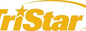 TriStar logo with gold star design
