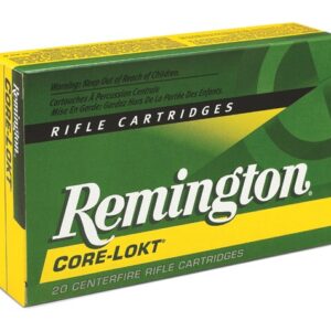 Remington Core-Lokt rifle cartridges box