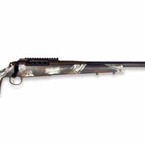 Camouflage rifle with carbon fiber barrel