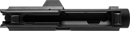 c10upper bottom.jpg Black firearm bolt carrier detailed view