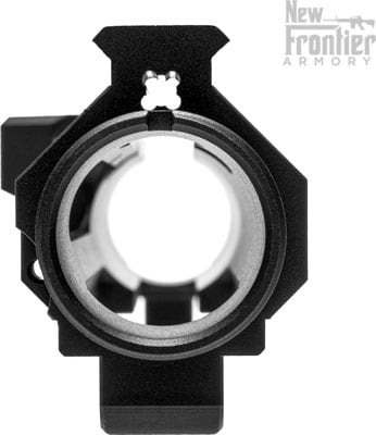 c10upper muzzle end.jpg New Frontier Armory firearm component front view