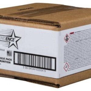 Box of Independence training ammunition with barcode.