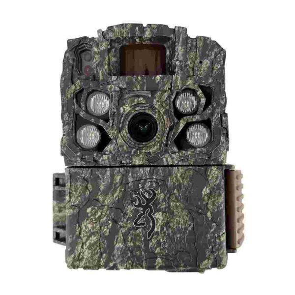 Camouflage trail camera with multiple lenses