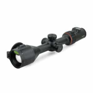 Precision rifle scope with adjustable optics