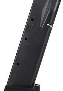 Pistol magazine with blue tip