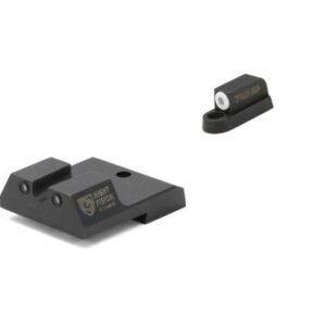 Tritium night sights for pistol