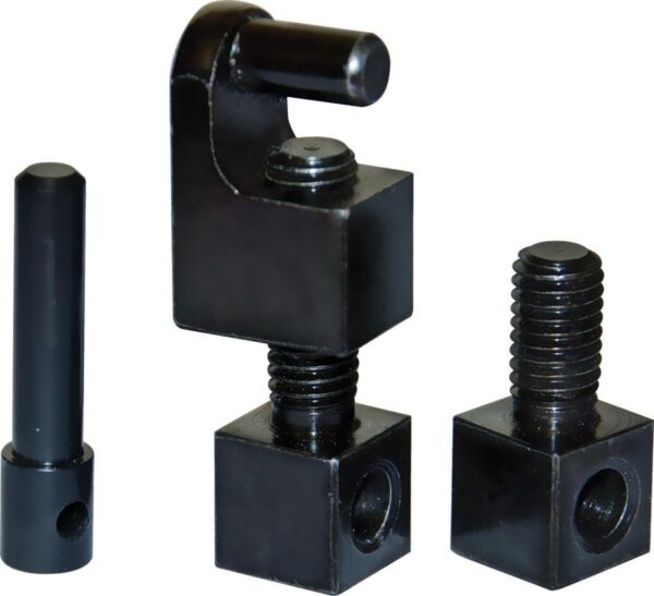 Industrial black alignment pins and blocks set