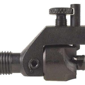 Adjustable metal valve with knob and threaded end