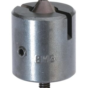 Metal machinist tool with adjustable screw and marking