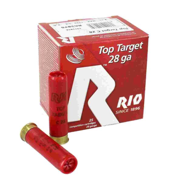 Box of Rio 28 gauge shotgun shells