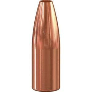Copper bullet projectile close-up image