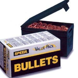 Speer bullets value pack with open ammo box