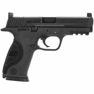 Black Smith & Wesson handgun, side view