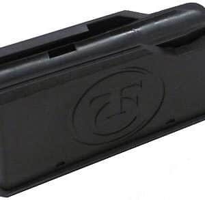 Black plastic rectangular object with raised design