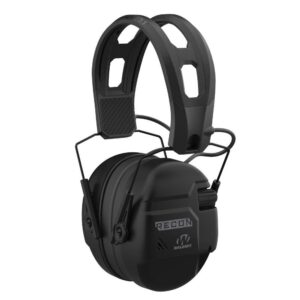 Black noise-canceling headphones with adjustable headband.