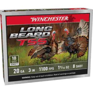 Winchester turkey shot ammunition box, Long Beard TSS