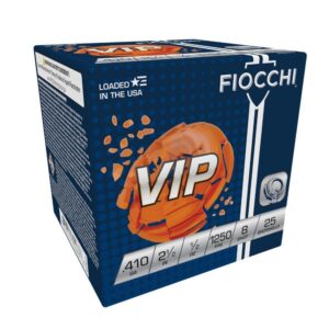 Fiocchi VIP shotgun shells packaging
