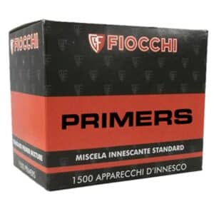 Fiocchi primers box, 1500 count.