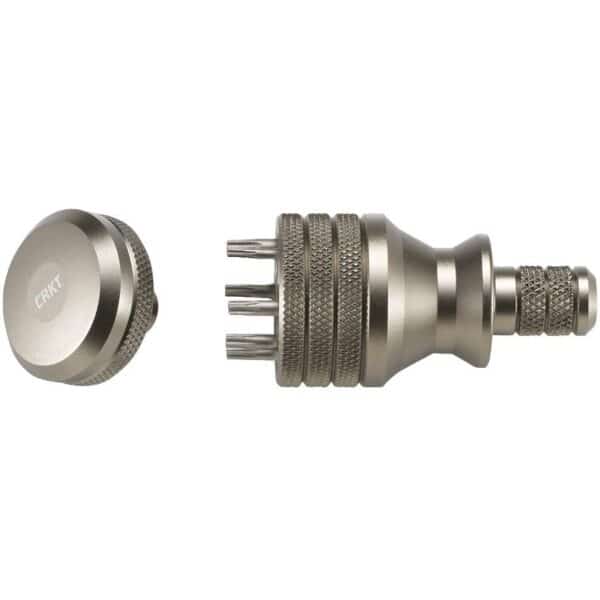 CRKT stainless steel bottle opener tool