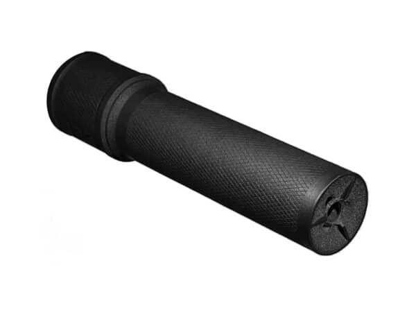 Black rubber bicycle handlebar grip