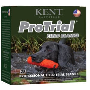 Dog retrieving, Kent Cartridge ProTrial field blanks box