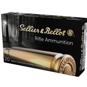 Sellier & Bellot rifle ammunition box
