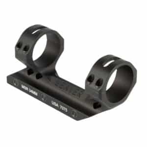 Black MSR 34MM scope mount, Weaver brand.