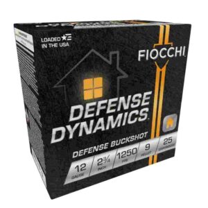 Fiocchi Defense Dynamics buckshot ammunition box